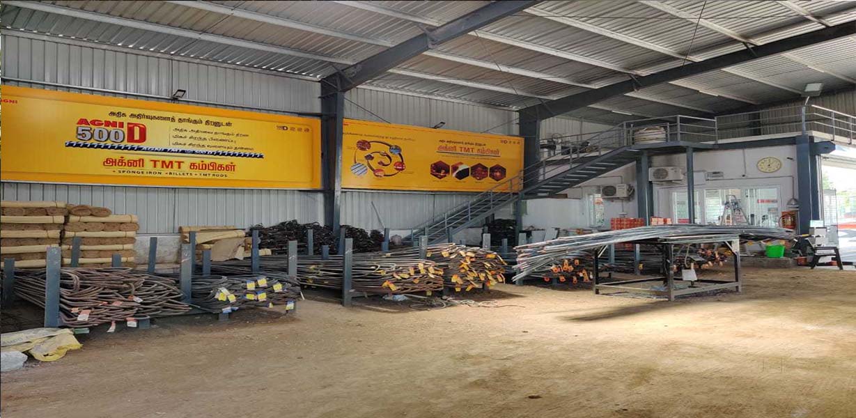 Leading Tata Steel and Cement Dealers in Tirupur